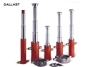 China Single Acting Multi Stage Telescopic Hydraulic Cylinder Anti Rust Painting Trademark for sale