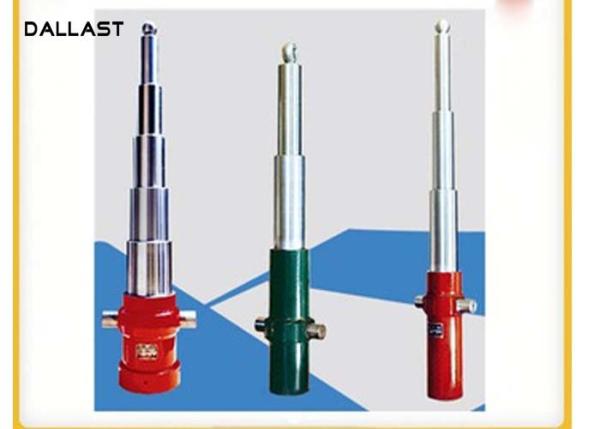 Quality Long Stroke Multi Stage Hydraulic Cylinder Single Acting Hydraulic Ram Optional Shaft Dia for sale