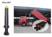 Quality Dump Truck Multi Stage Hydraulic RAM Cylinder Eamless Steel Pipe With Piston Eye for sale