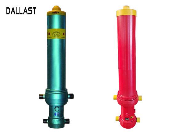 Quality Multi Stage Telescopic Hydraulic Cylinder Single Acting For Agricultural Tipper for sale