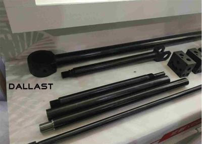 China Telescopic Hydraulic Cylinder Chrome Plated Rod Steel Bar 42CrMo4 NSS 300 Hours Hollow Piston for sale