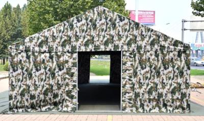 China Fire Retardant Military Army Tent Camouflage With Reinforced Nylon Thread for sale