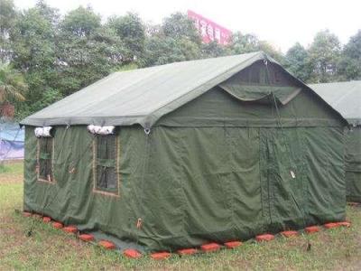 China 4 Season Outdoor Canvas Tent Customized Sizes With Good Tear Resistant for sale