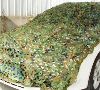 China Mesh Fabric Military Style Camo Netting For Hunting , Outdoor Camouflage Netting for sale