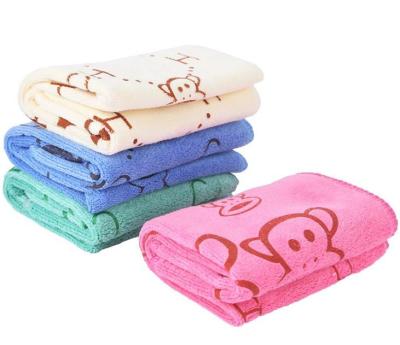China 400g Plain Woven 25 * 50cm Soft Tea Towels With 80% Polyester And 20% Nylon for sale