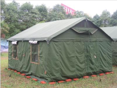 China Relief Shelter Military Army Tent Roof Top 4.6m × 4.4m For Emergency Disaster for sale