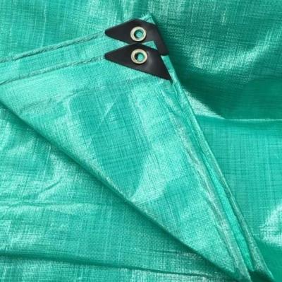 China Roof Heavy Duty Tarps / Waterproof Tarpaulin Sheet  With PP Rope And Metal Eyelets for sale
