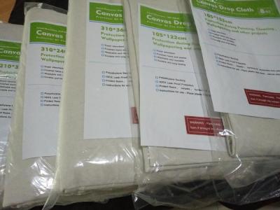 China Heavy Weight Waterproof Drop Cloth Heat - Insulation For Garment / Home Textile for sale