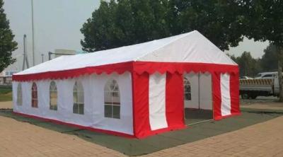 China Marriage Outside Party Tents Good Ventilation With Double PVC Coated Tarpaulin for sale