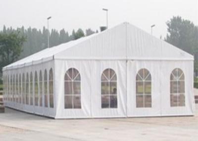 China Custom PVC Coated Outdoor Party Tents , Self - Cleaning Wedding Party Tents for sale
