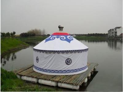 中国 厚化の刺鍼術の綿が付いているモンゴル人のYurtの反紫外テント 販売のため