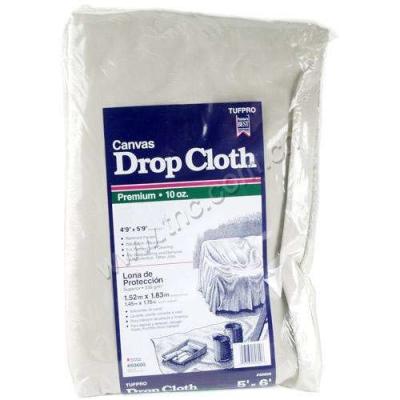China Damp - Proof Colored Canvas Drop Cloths / Cotton Drop Cloth For Sofa Cover for sale
