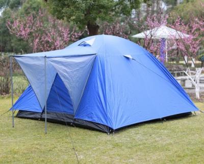 China 3-4 Person Waterproof Outdoor Camping Tent For Travelling , Easy Folding for sale