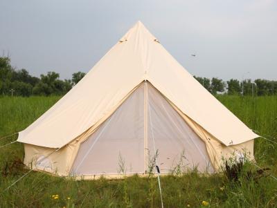 China Luxury Outdoor Canvas Tent Zip Up Tent Yurt Tents /  Bell Tents for Camping for sale