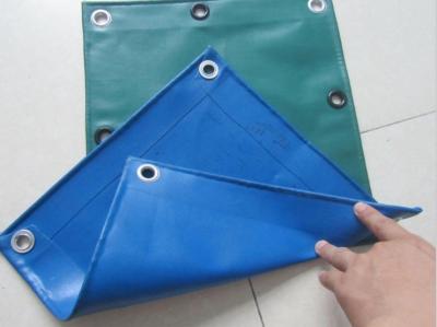 China Überzogene Polyester-Plane Polyester-Zelt-Gewebe-Segeltuch-Dach-Material-PVCs zu verkaufen
