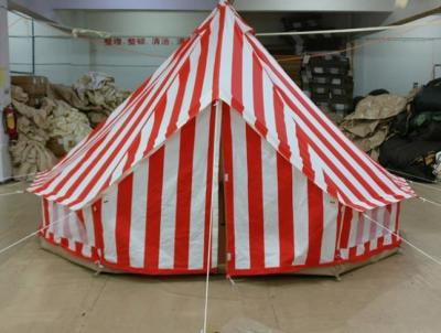 China Custom Color Waterproof Outdoor Canvas Tent For Beach Camping 5 Person for sale