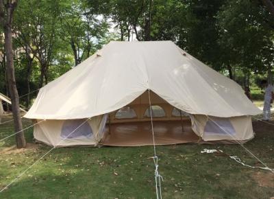 China Safari Lotus 5m Large Space Family Glamping Tent 8FT x 8 FT x 6.5 FT x 2 FT for sale