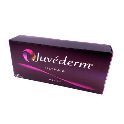 中国 Juvedermは超3つの注入口2ml HAの唇の注入口の注入顔ラインを取除く 販売のため