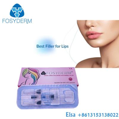 China Hyaluronic Acid Fosyderm Dermal Filler For Face Lips Injection 24mg/Ml for sale