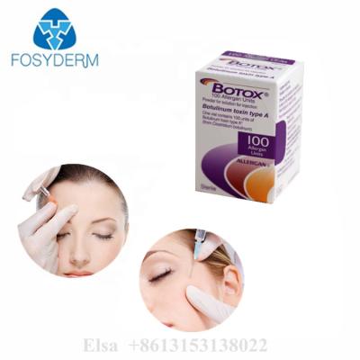 China Botox inyectable alergeno Botulinum Toxin Eliminación de arrugas 100iu Btx Polvo blanco en venta