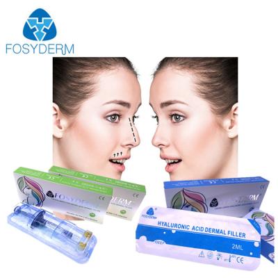 China Fosyderm 2 ml Hyaluronic Acid Dermal Filler para las arrugas faciales labios mentón mejillas en venta