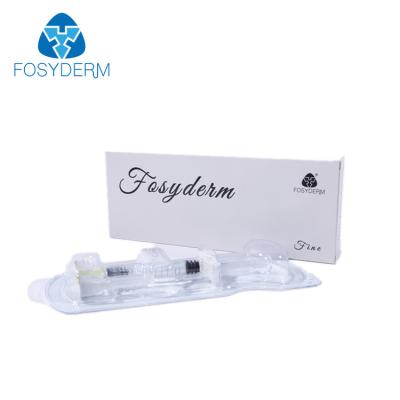 China Fosyderm 1ml 2ml Fine Hyaluronic Acid Wrinkle Fillers For Face Injection for sale