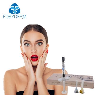China Cross Linked Fosyderm Injectable Dermal Filler Hyaluronic Acid Dermal Filler 2ml For Face for sale