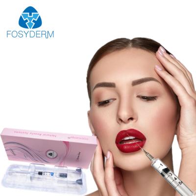 Chine Injection cutanée d'acide hyaluronique de remplisseur de lèvre de Fosyderm 2ml Derm pendant 8-12 mois à vendre