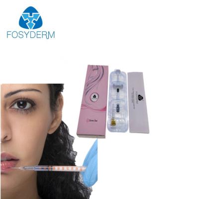 China Clear Color Liquid Gel Hyaluronic Acid Fillers Fosyderm Filler Facial Contour for sale
