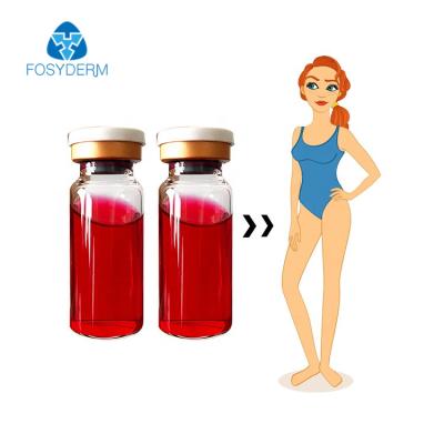 中国 脂肪のためのFosyderm注射可能なMesotherapyの血清の赤いLipolytic解決10mlは分解します 販売のため