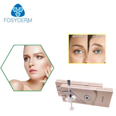 China Fosyderm Cross Linked HA Filler 2ml Fine Line Hyaluronic Acid For Eye Wrinkles for sale