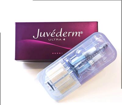 China Juvederm Ultra 4 24mg Hyaluronic Acid Injections Face 2*1ml Syringes for sale
