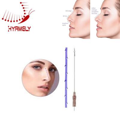 China Nose Lifting Injection Korea PDO Threads 19G COG L Needle for sale