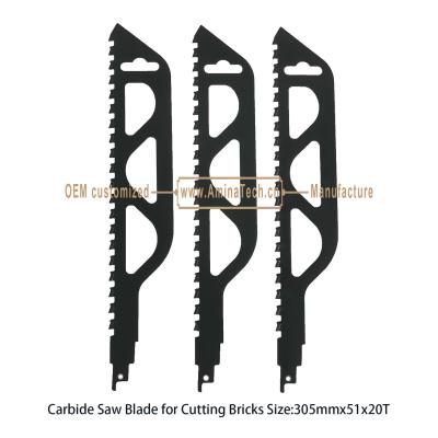 China Carbide Saw Blade for Cutting Bricks Size:305mmx51x20T,Power Tools,Reciprocating for sale