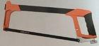 China Hand saw frame Square Tubular Hacksaw Frame Aluminium Handle Soft Grip 300mm saw blade for sale