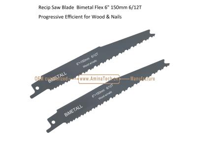 China Recip Saw Blade  Bimetal Flex 6