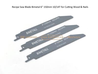China Recipe Saw Blade Bimetal 6