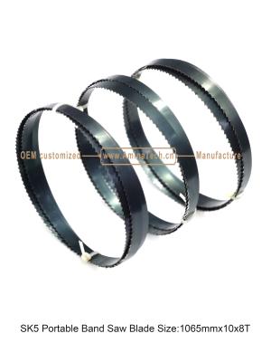 China SK5 Portable Band Saw Blade Size:1065mmx10x8T for sale