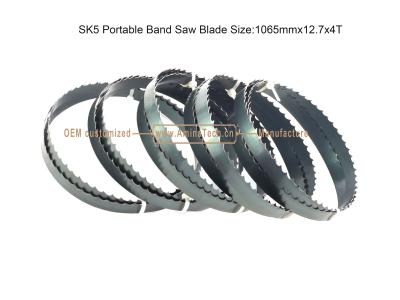China SK5 Portable Band Saw Blade Size:1065mmx12.7x4T,Cutting  Wood for sale