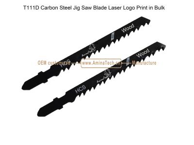 China T111D Carbon Jig Saw Blade Laser Logo Print in Bulk size:100mmx8x6T, Cutting Woods,Reciprocating Saw Blade for sale