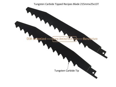China Tungsten Carbide Tipped Recipes Blade 215mmx25x13T,Reciprocating,Power Tools for sale