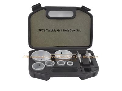 China 9PCS Carbide Grit Hole Saw Set,Drill,Power Tools for sale