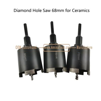 China Diamond Hole Saw 68mm for Ceramics,Power Tools for sale