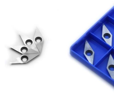 China Indexable Wood Planer Carbide Inserts With Diamond Shape Sharp Point for sale