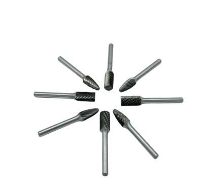 China ODM OEM Carbide Cutting Tools Tungsten Carbide Burrs With Double Cutter Tooth for sale