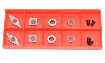 China 8pcs Tungsten Carbide Cutter Inserts For Wood Lathe Turning Tools zu verkaufen