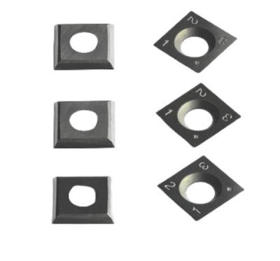 중국 Woodworking Carbide Cutters Inserts 14×14×2.0mm-30° Spiral / Helical Planer Cutter Head 판매용