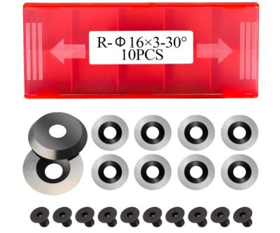 China 16mm Round Indexable Carbide Inserts Replacement with Screws for sale