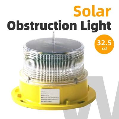 China Low Intensity Solar Tower Obstruction Light ICAO Type A/B AFS1803 FAA L-810 for sale