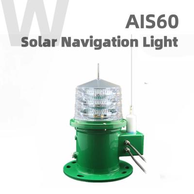 China Synchronization AIS60 Solar Navigation AIS Light IP67 Waterproof IALA for sale